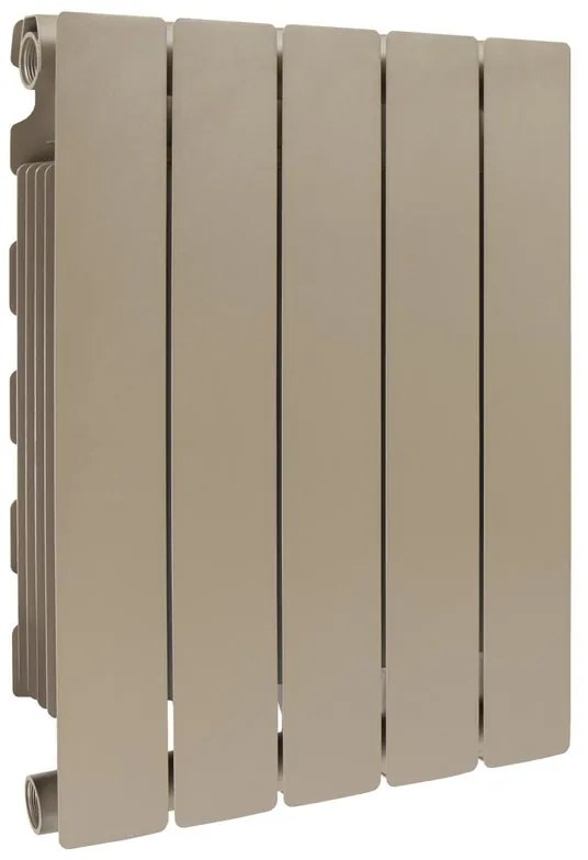 Radiatore acqua calda PRODIGE MODERN in alluminio, 6 elementi, interasse 800 mm, graphite