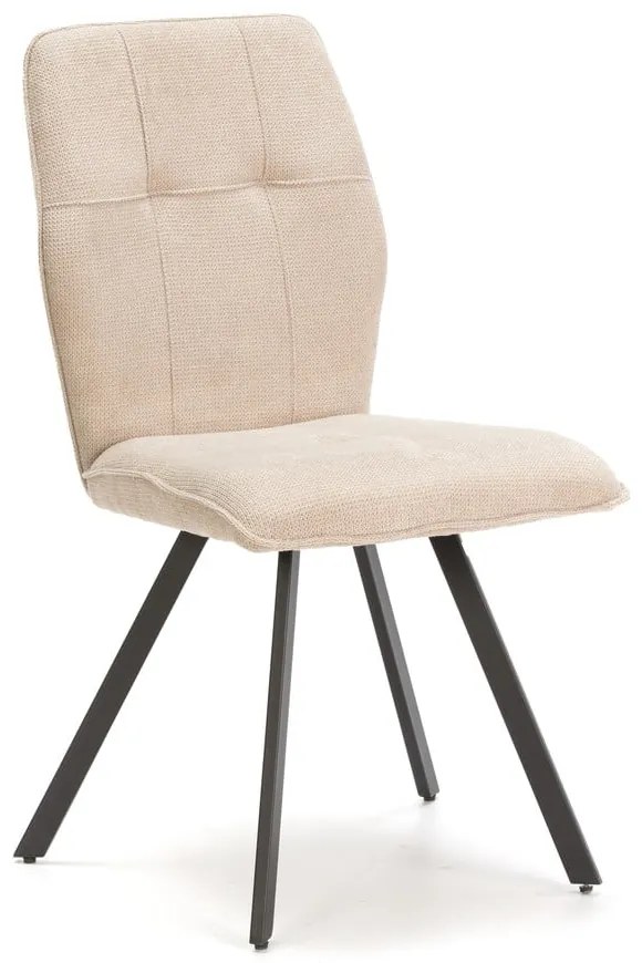 Sedie da pranzo beige in set da 4 Mery - Marckeric