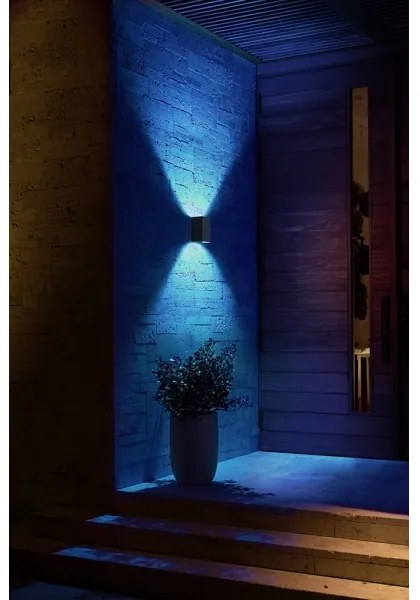 Philips 17464/30/P7 - LED RGB Lampada da esterno Hue RESONATE 2xLED/8W/230V IP44