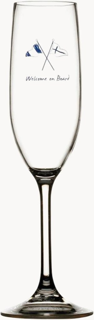 Set di 6 flute da champagne Wob