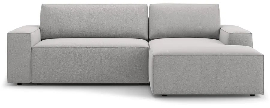 Divano letto angolare grigio chiaro (angolo destro) Jodie - Micadoni Home