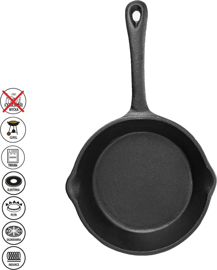 Padella per grigliare in ghisa ø 16 cm LITINA – Orion