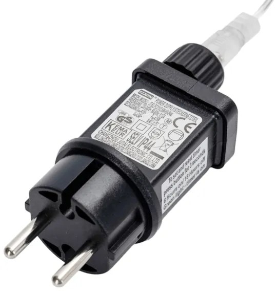 Brilagi - Catena luminosa natalizia a LED da esterno 400 LED/8 funzioni 23 x 0,6 m IP44 bianco caldo