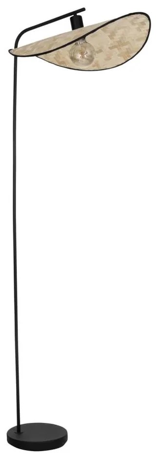 Eglo 44047 - Lampada con piedistallo MARYWELL 1xE27/40W/230V beige