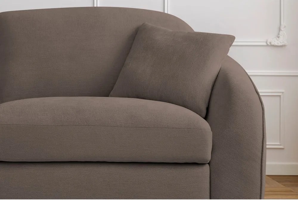 Divano marrone allungabile 235 cm Cezanne – Bobochic Paris