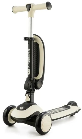 KINDERKRAFT - Monopattino per bambini 2in1 HALLEY Stone bianco