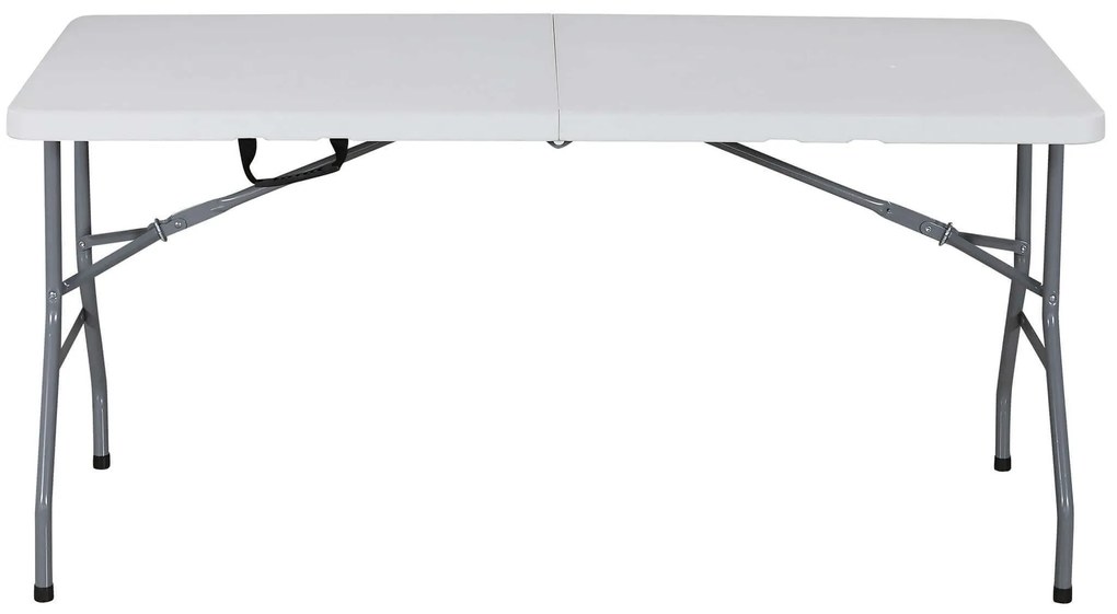 CATE - tavolo catering pieghevole salvaspazio in acciaio e abs