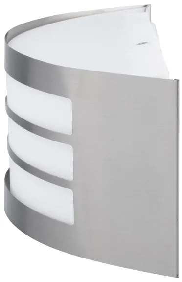 Applique da esterno 1xE27/14W/230V IP44 cromo opaco