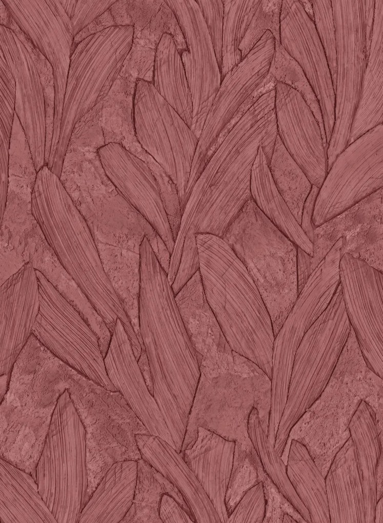 Arte International Tapete Piante - Indian Red