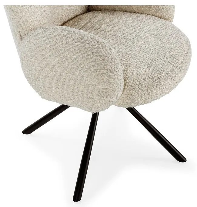 Poltrona beige Dario - Marckeric