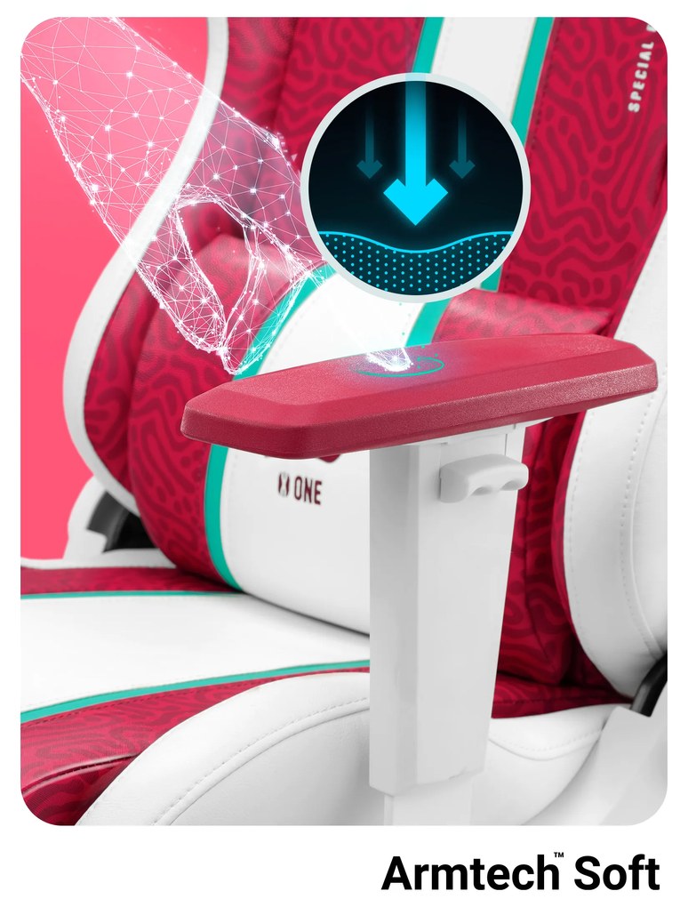 Sedia da gaming Diablo X-One 2.0 Candy Rose: King Size