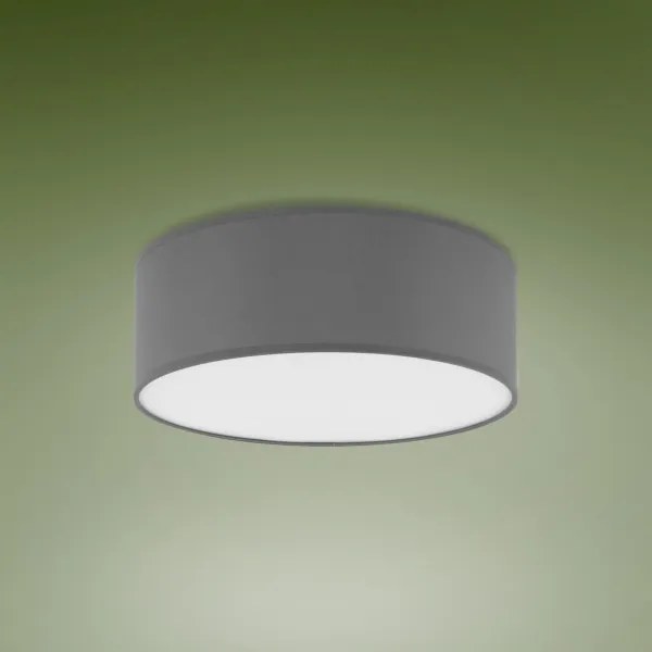 Plafoniera RONDO 4xE27/15W/230V d. 45 cm grigia