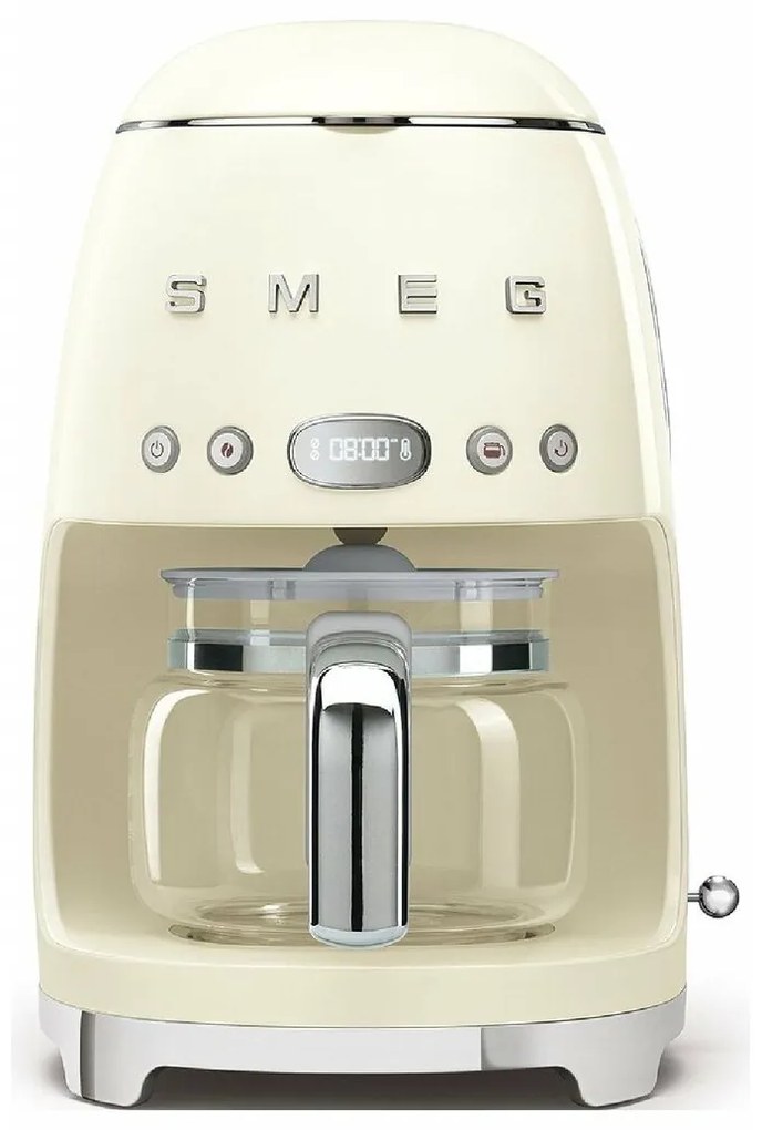 Caffettiera Americana Smeg DCF02CREU 1050 W Retrò Grigio Crema