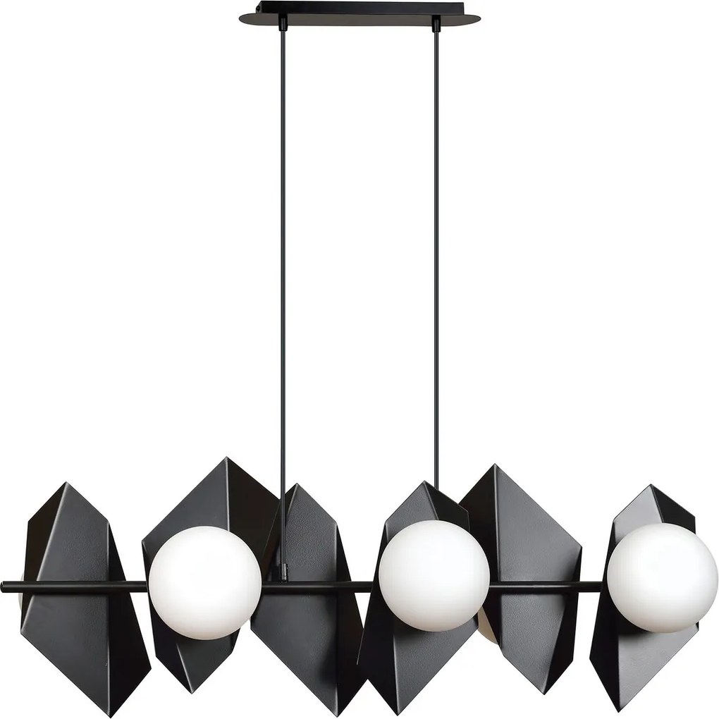 Lampadario a Sospensione DRIFTON 6 BLACK e WHITE Colore Bianco