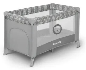 Lionelo - Lettino da viaggio STEFI grigio