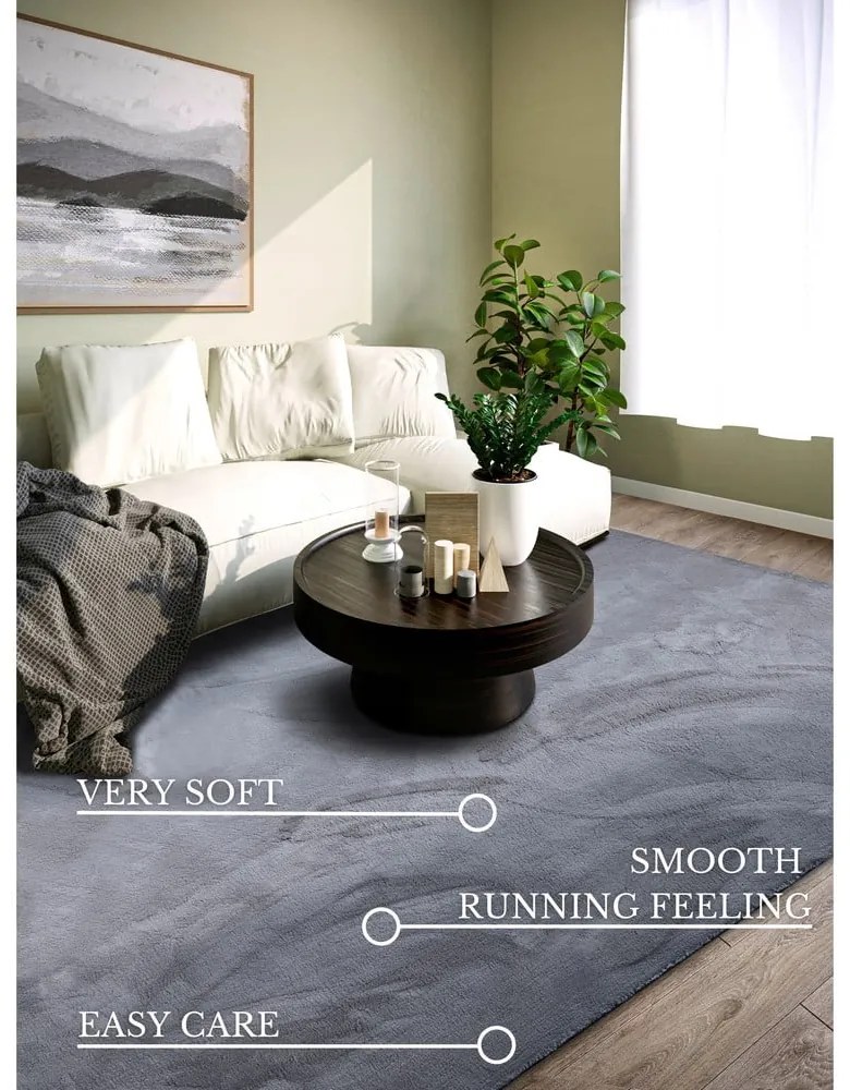 Tappeto antracite 120x170 cm Leon - Villeroy&amp;Boch