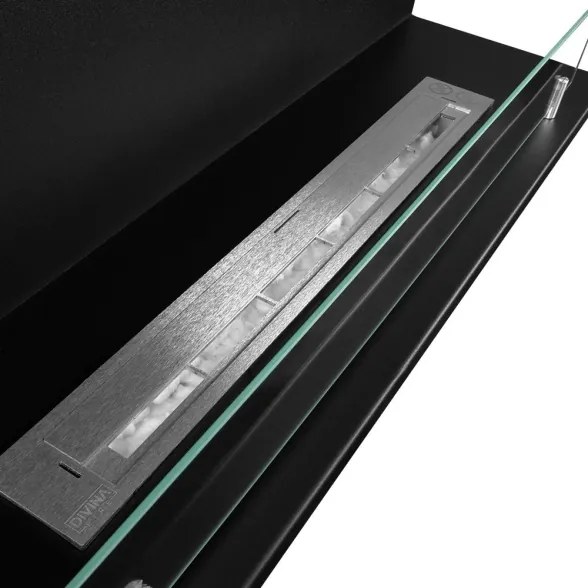 Camino a bioetanolo da incasso Trifacciale biocamino a 3 lati aperti 90x45 cm TREVI 90