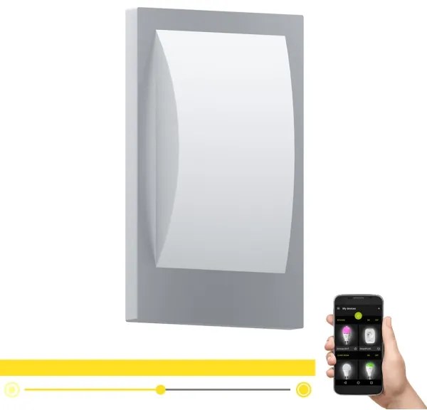 Eglo 97239 - Lampada LED dimmerabile da esterno VERRES-C 1xE27/9W/230V BT IP44