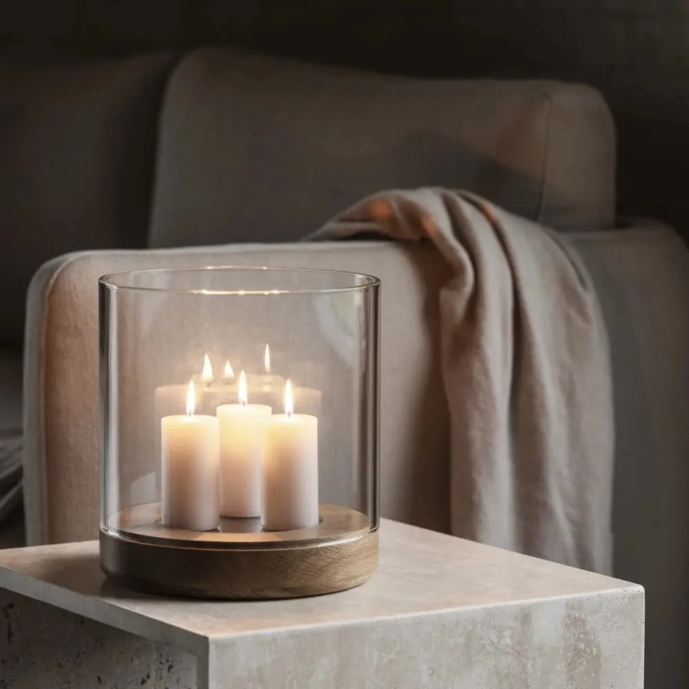 Set di 2 tavolini in pietra 45x45 cm VARU - Blomus