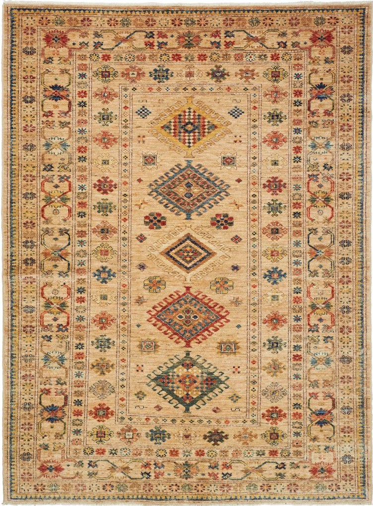 Kazak Tappeto 200x150 (Pakistan) Annodato A Mano