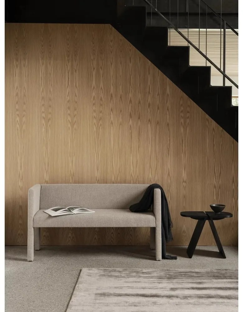 Panca beige in tessuto bouclé Sitta - Blomus