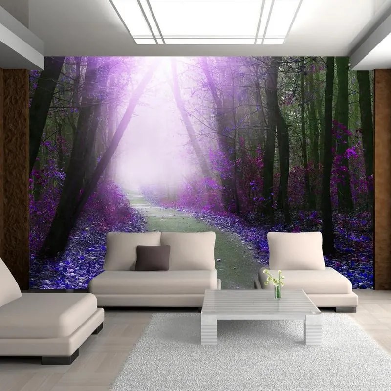 Fotomurale adesivo  Strada viola  Larghezza x Altezza Home decor 147x105