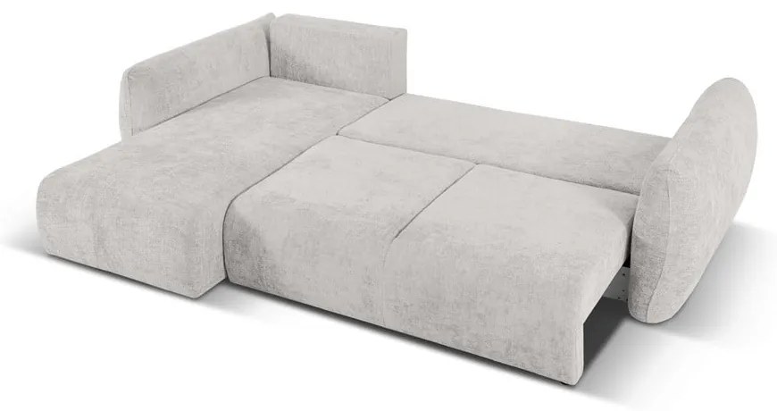 Divano angolare grigio chiaro (angolo sinistro) Matera - Cosmopolitan Design