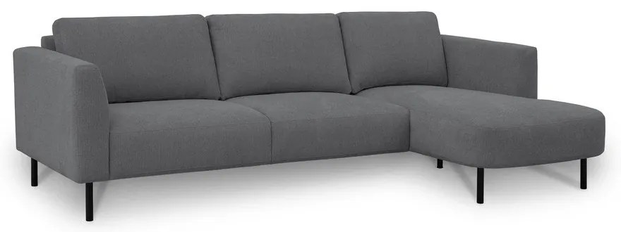 Divano angolare grigio scuro (angolo destro) Hero - Scandic