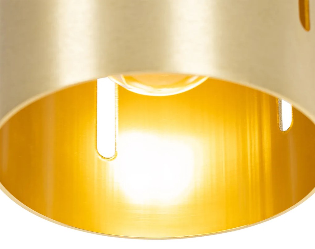 Plafoniera di design oro - Yana