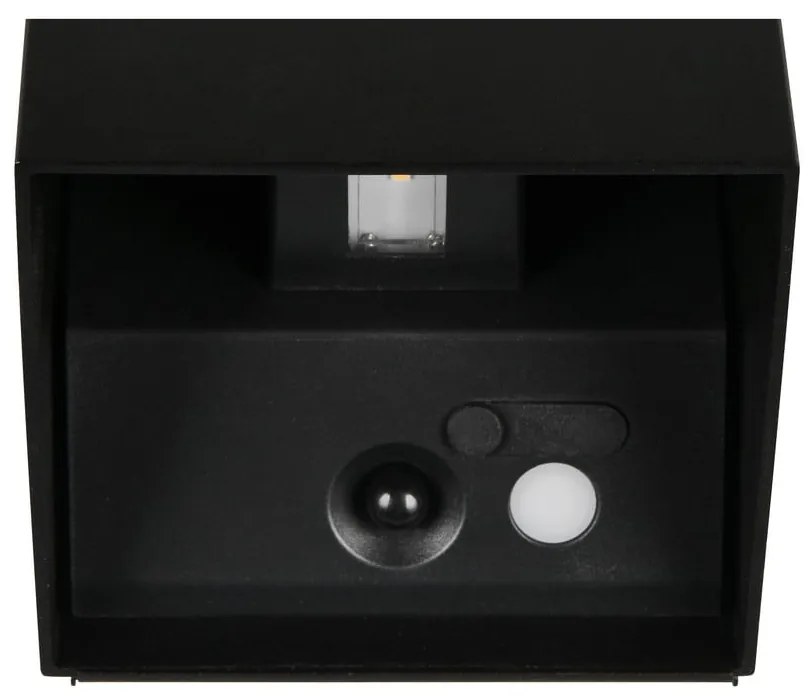 Illuminazione esterna LED con ricarica USB con sensore di movimento da parete (altezza totale 10 cm) Genie – Trio