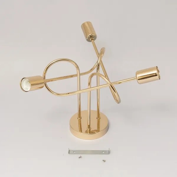 Plafoniera OXFORD 3xE27/15W/230V, dorata