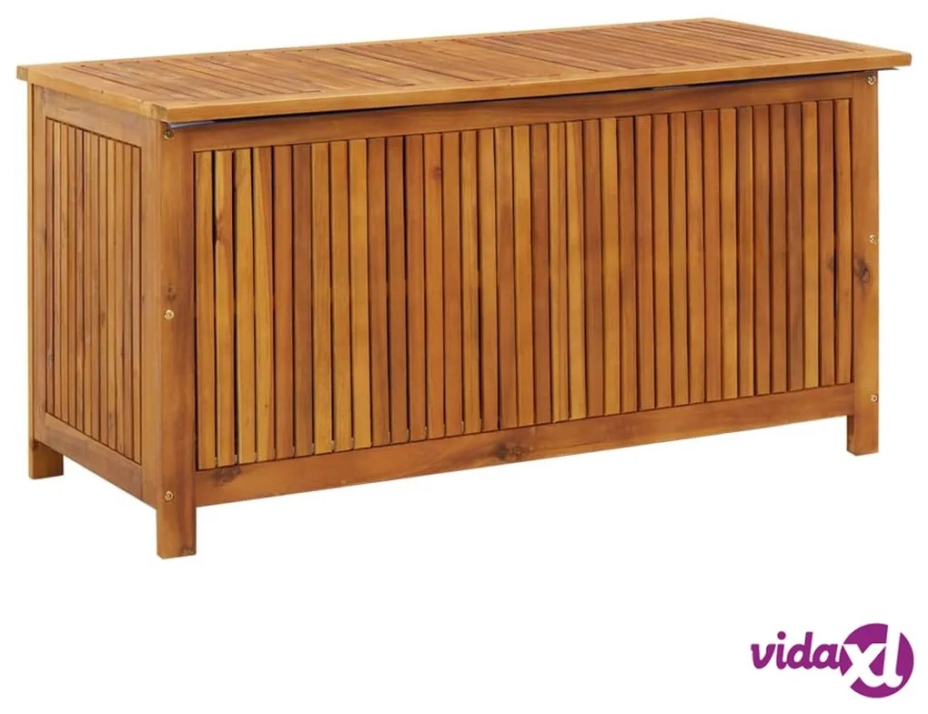 vidaXL Contenitore da Giardino 113x50x58cm in Legno Massello di Acacia