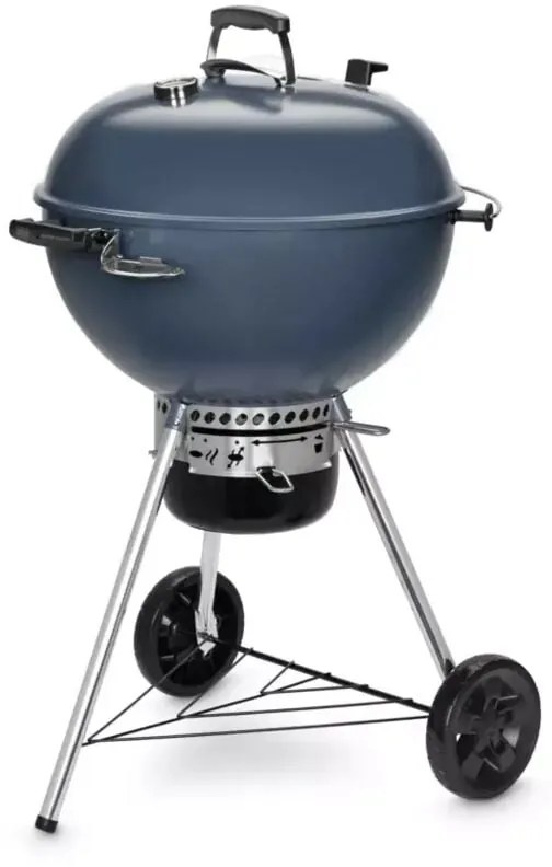 barbecue a carbone weber "master-touch e-5750 slate" nero con griglia 57 cm