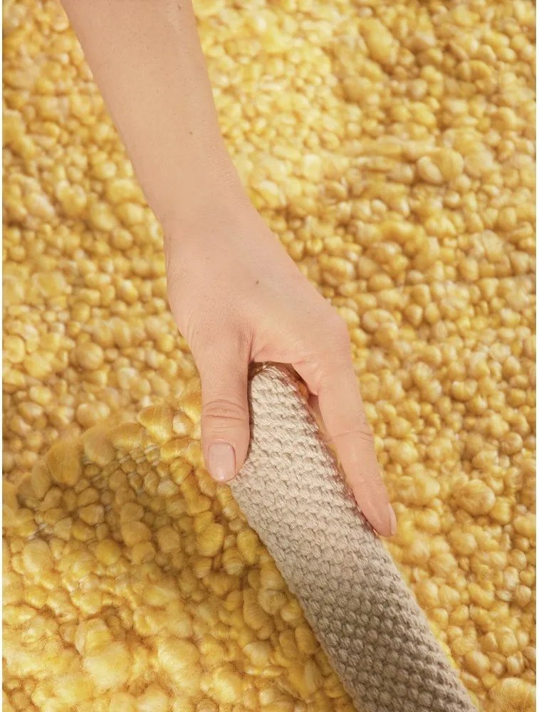 Tappeto giallo tessuto a mano 120x170 cm Notting Hill Portobello – Ted Baker