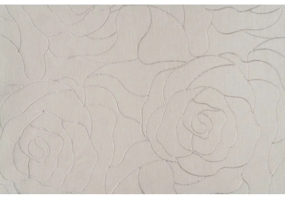 Tenda sottile bianca/grigia 140x245 cm Amanda – Mendola Fabrics