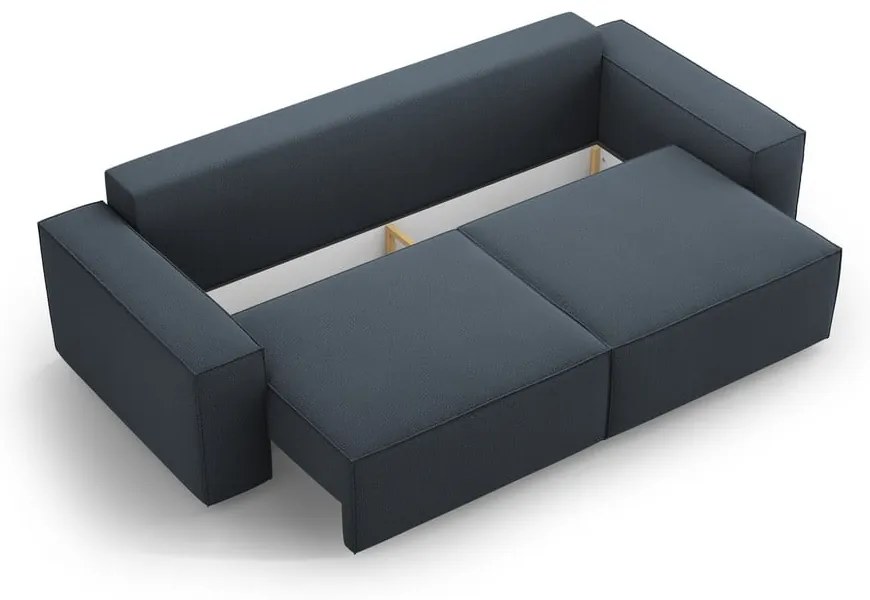 Divano letto blu 247 cm Jodie - Micadoni Home