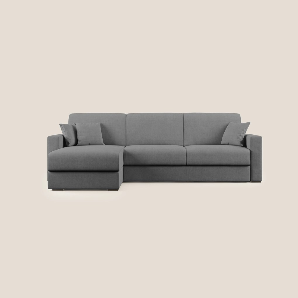 Best Divano letto angolare in tessuto impermeabile T02