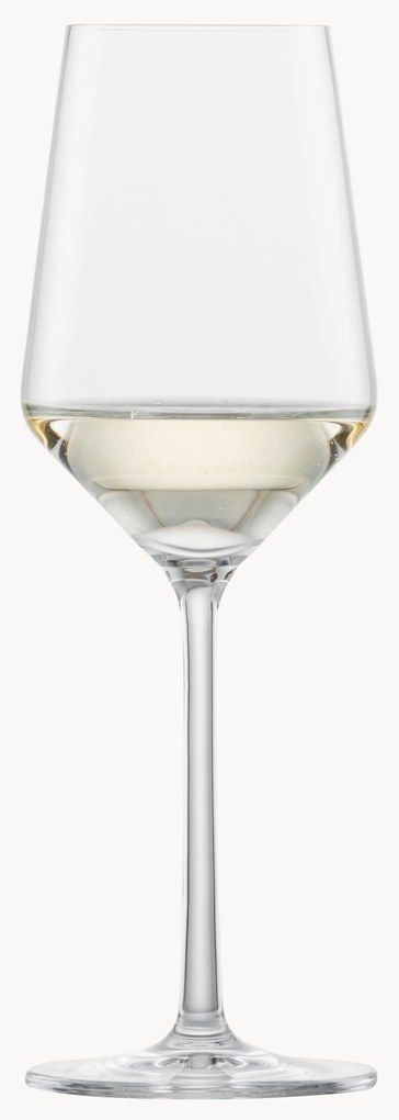 Set di 2 bicchieri da vino bianco in cristallo Pure