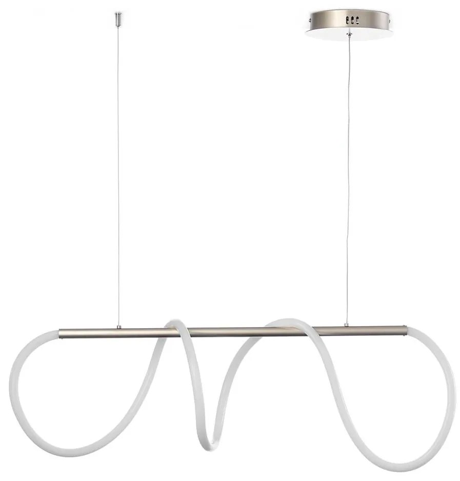 ONLI - Lampadario LED a sospensione con filo AMANDA LED/40W/230V 4500K cromo opaco