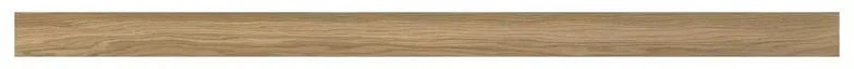 Piastrella battiscopa FIEMME in gres porcellanato marrone opaco L 120 x H 6.5 cm x Sp 6 mm confezione da 18 ml
