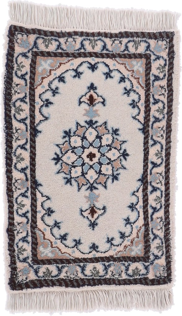 Nain Tappeto 40 x 60 (Iran) Annodato A Mano