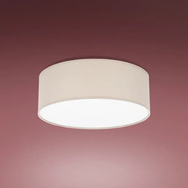 Plafoniera  RONDO 4xE27/15W/230V d. 45 cm beige