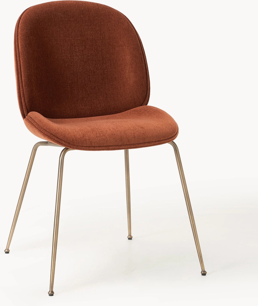 Sedia imbottita da pranzo Beetle di Delia Lachance