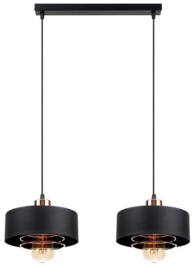 Lampadario a sospensione con filo VEST 2xE27/60W/230V