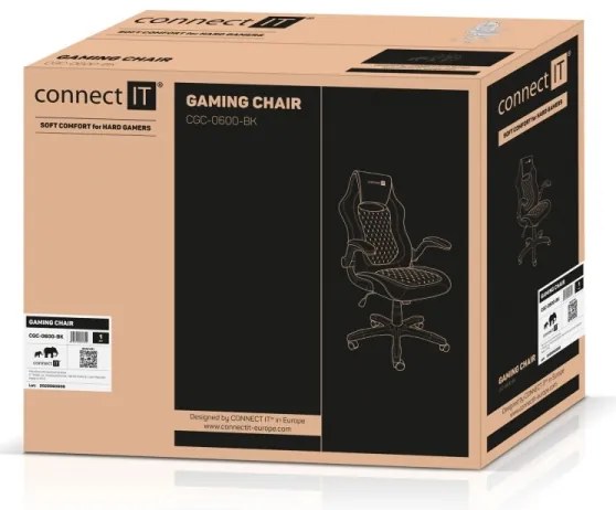 CONNECT IT CGC-0600-BK - Sedia da gaming Matrix Pro nera