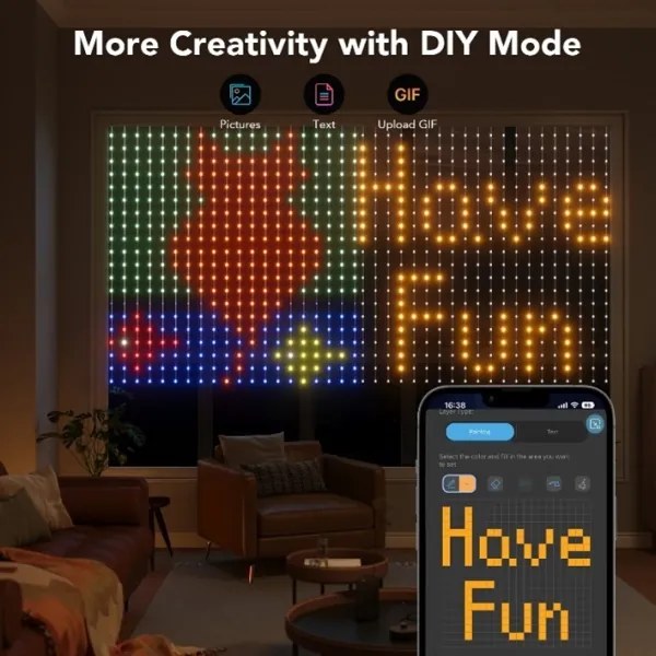 Govee - Catena decorativa a LED RGB dimmerabile LED/15W/230V IP65 Wi-Fi