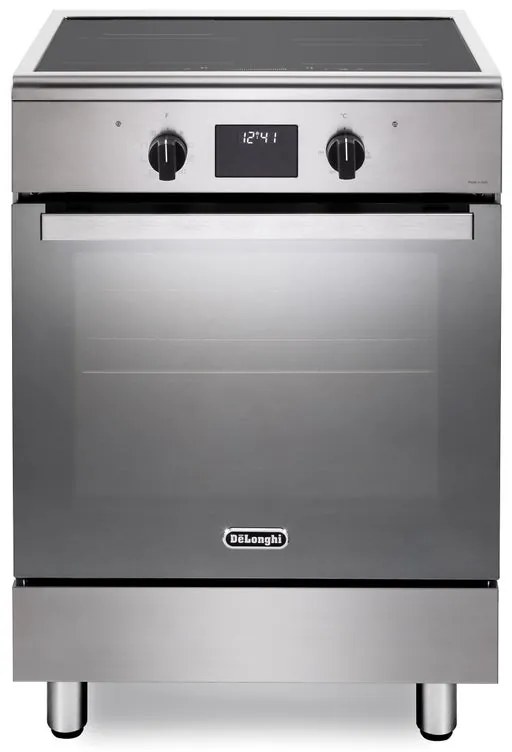 Cucina elettrica con forno DE'LONGHI DMX 64 INL TC2 inox L 60 x P 60 cm