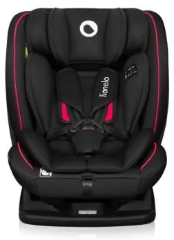 Lionelo - Seggiolino auto AART i-Dimensioni 40-150 cm nero/rosso
