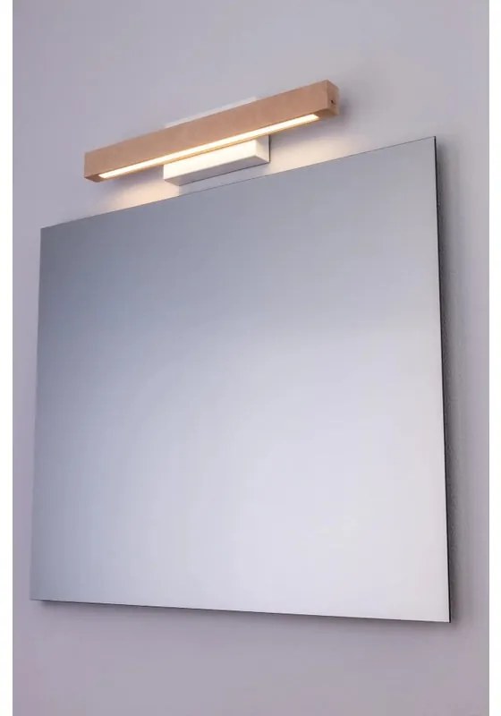 Applique LED scandinavo Applique LED scandinavo Dora bianco bianco IP44, luce bianco caldo dimmerabile 490 lumen,