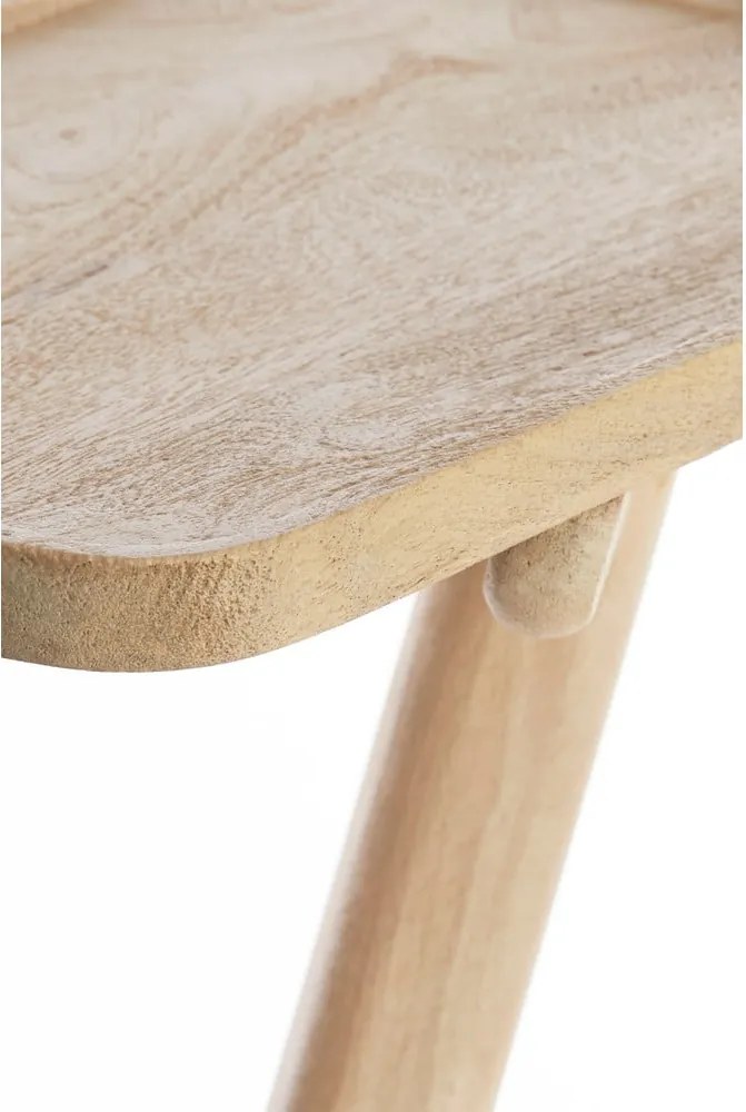 Tavolino in legno di mango 42x45 cm Qiano - Light &amp; Living